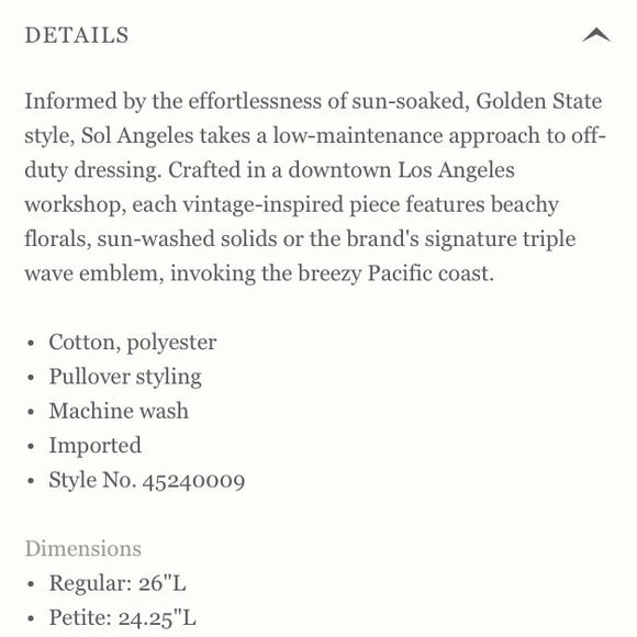 Sol Angeles J'Adore Coffee Tee - Picture 4 of 7